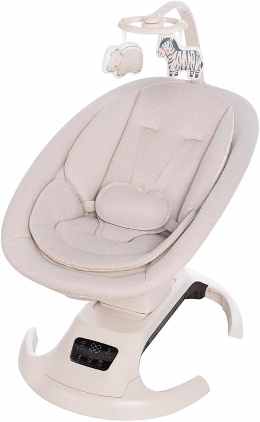 Mastela 30917 Baby Bouncer & Rocker – Multi-Function Soothing Seat with Music, Vibrations & Toys