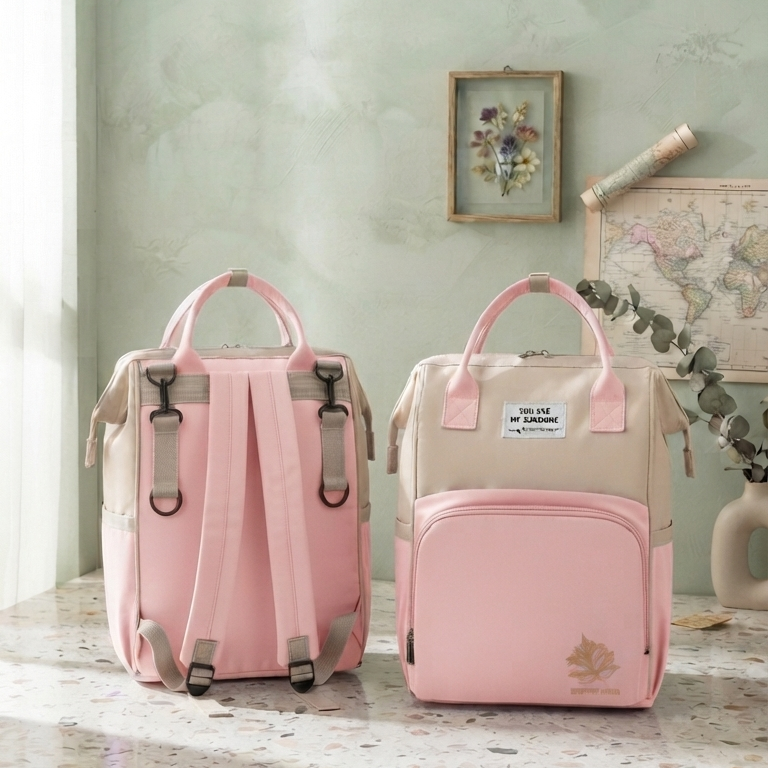Stylish Multi-Color Diaper Backpacks with Spacious Compartments and Comfortable Straps for Modern Parents