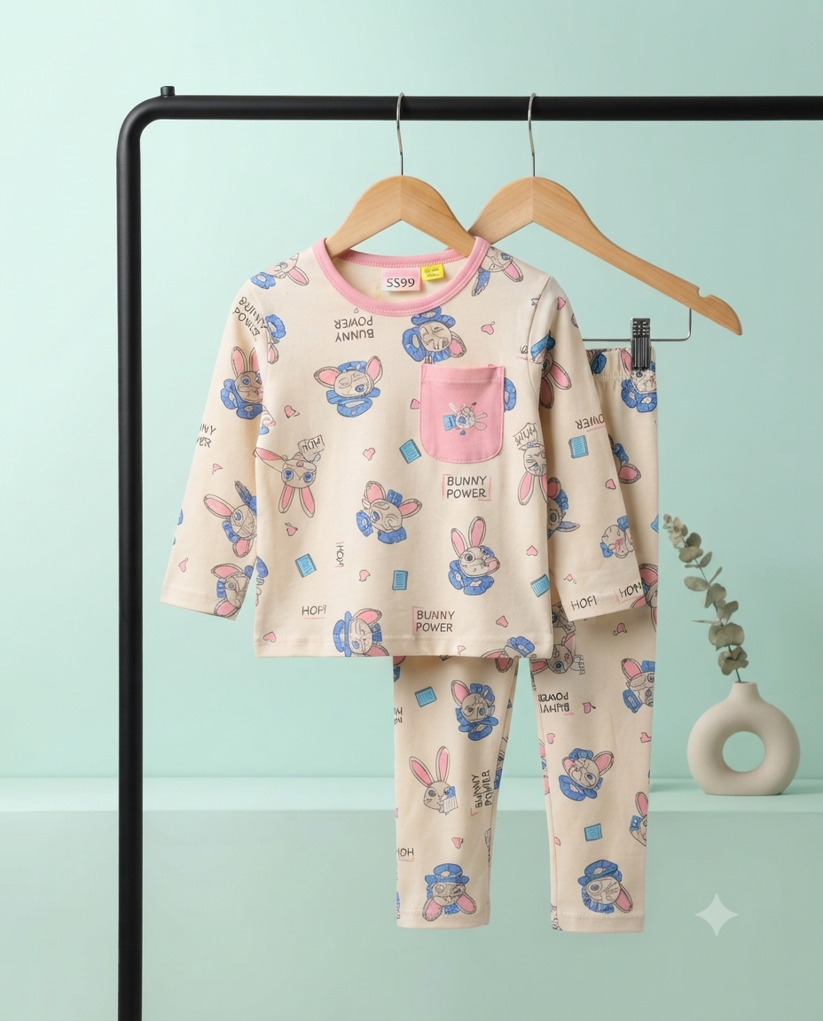 Cute Kids Cartoon & Printed Nightwear Sets Collection