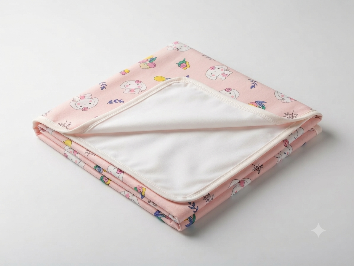 Waterproof Baby Dry Sheet Reusable Bed Protector Mat Soft Breathable Material For Peaceful Sleep