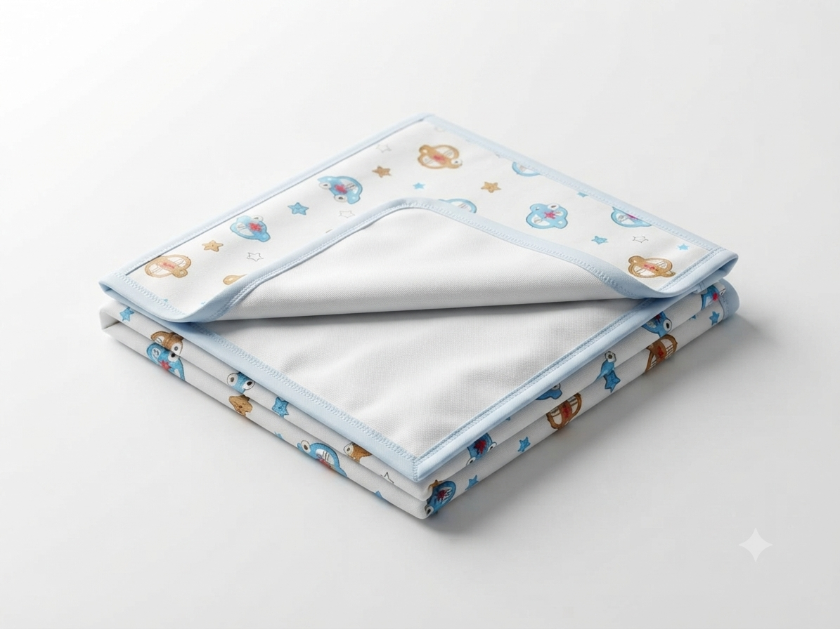 Waterproof Baby Dry Sheet Reusable Bed Protector Mat Soft Breathable Material For Peaceful Sleep