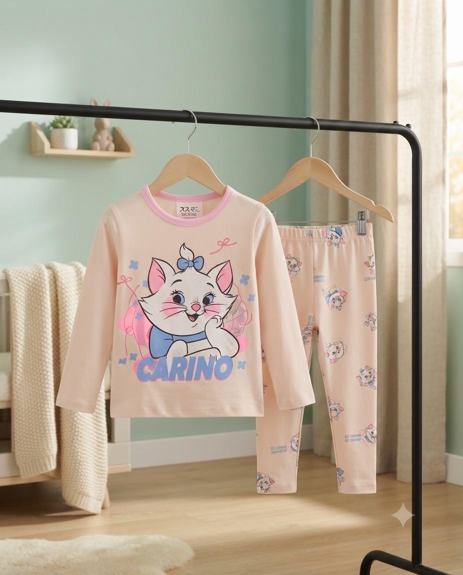 Cute Kids Cartoon & Printed Nightwear Sets Collection