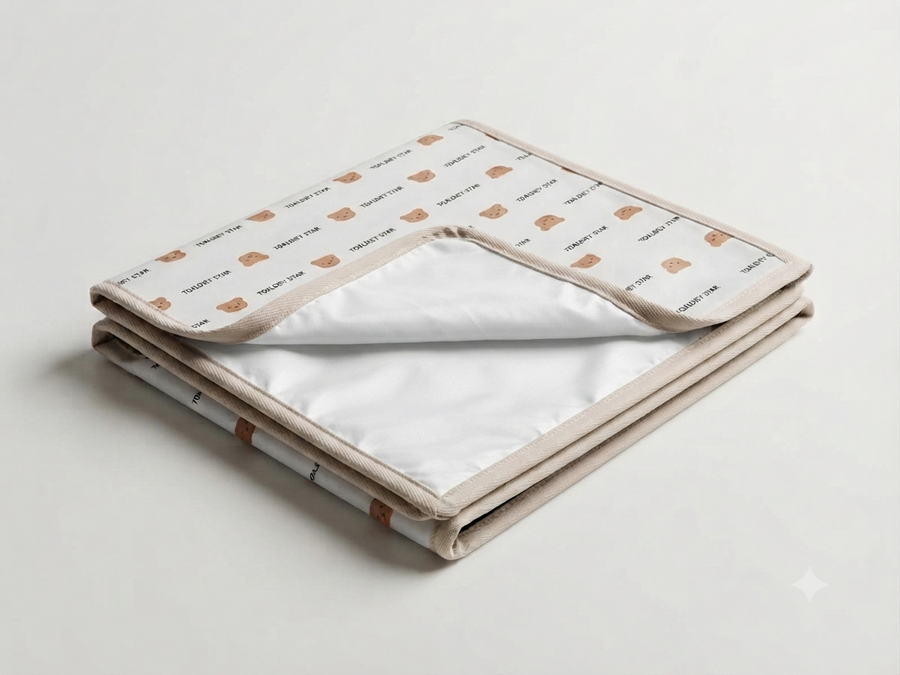 Waterproof Baby Dry Sheet Reusable Bed Protector Mat Soft Breathable Material For Peaceful Sleep