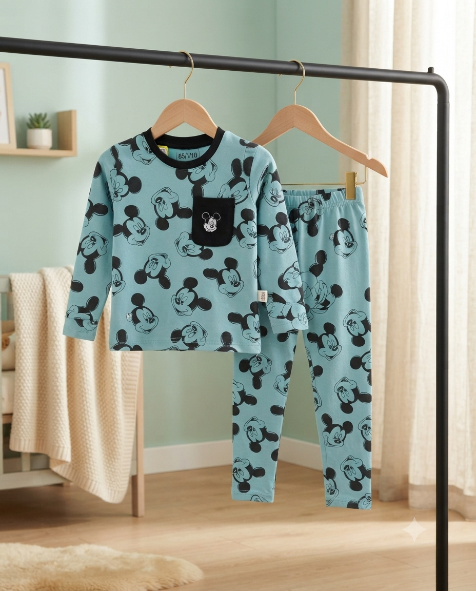 Cute Kids Cartoon & Printed Nightwear Sets Collection