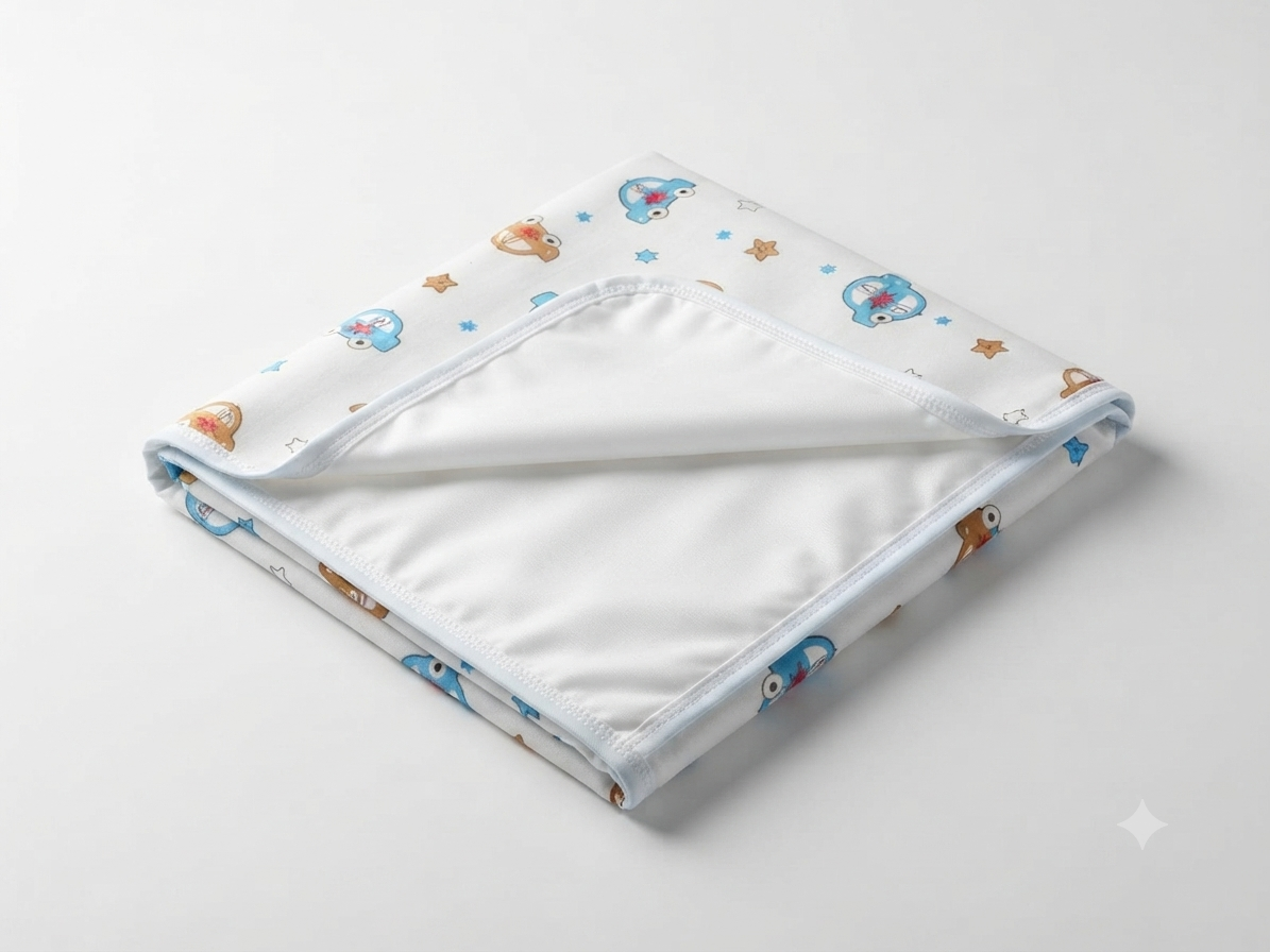 Waterproof Baby Dry Sheet Reusable Bed Protector Mat Soft Breathable Material For Peaceful Sleep