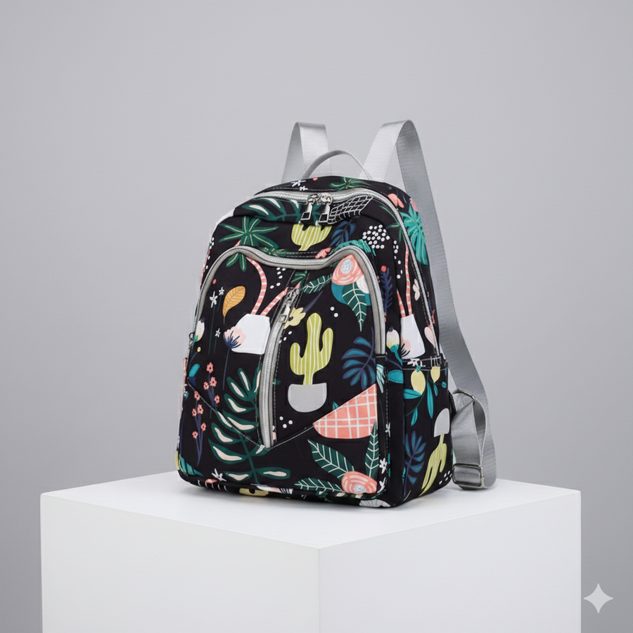 Sunshine Multicolor Floral Waterproof Baby Diaper Backpack