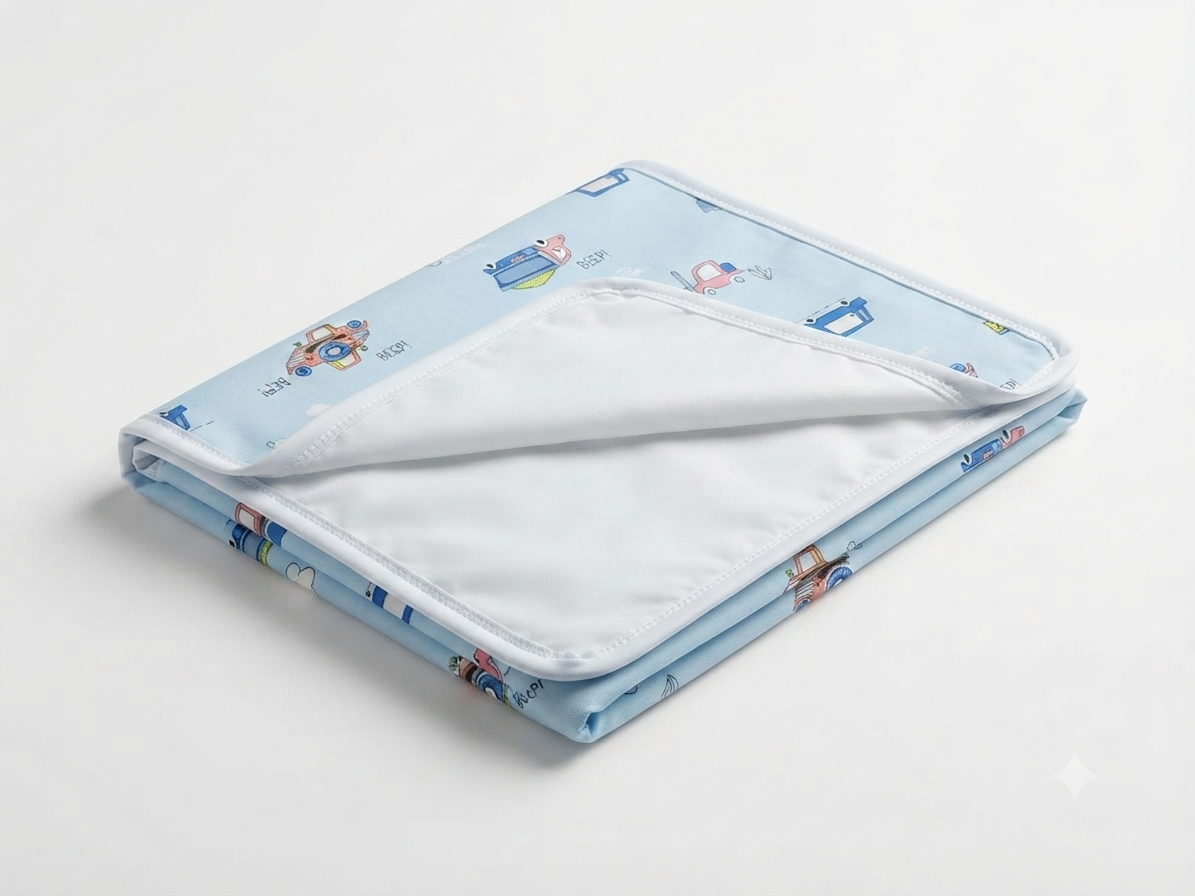Waterproof Baby Dry Sheet Reusable Bed Protector Mat Soft Breathable Material For Peaceful Sleep