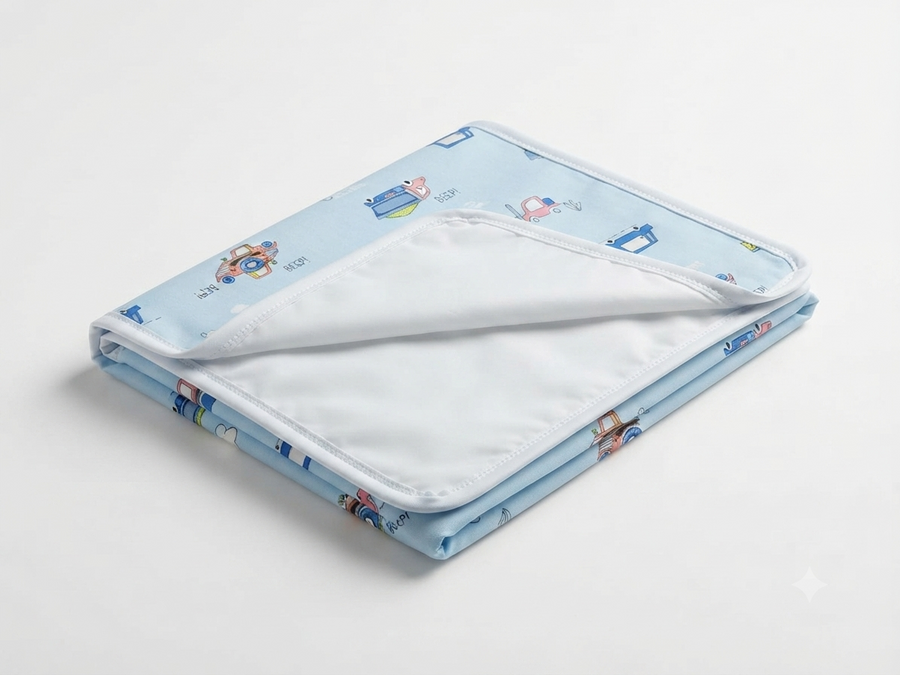 Waterproof Baby Dry Sheet Reusable Bed Protector Mat Soft Breathable Material For Peaceful Sleep