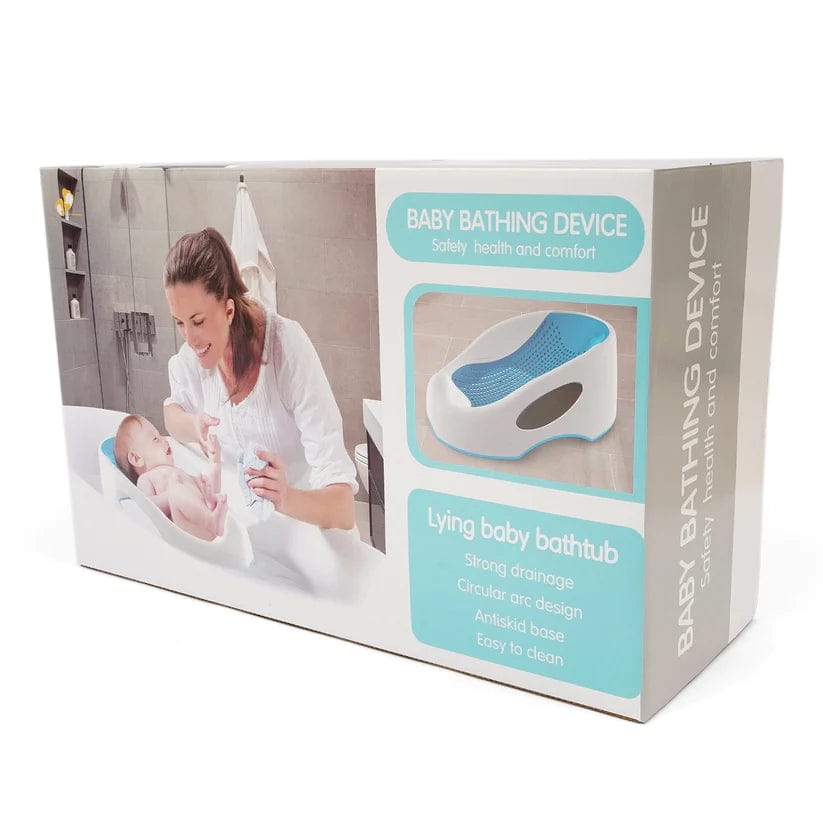 Comfortable Lying Baby Bathtub With Antiskid Base For Safe Bathing Experience Premium Support Device