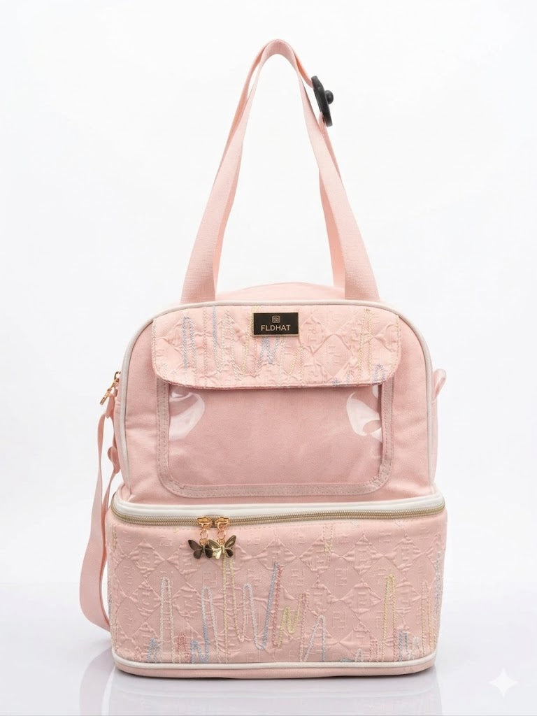 Premium Stylish Multi-Purpose Designer Handbag With Unique Butterfly Zipper For Daily Fashionable Use