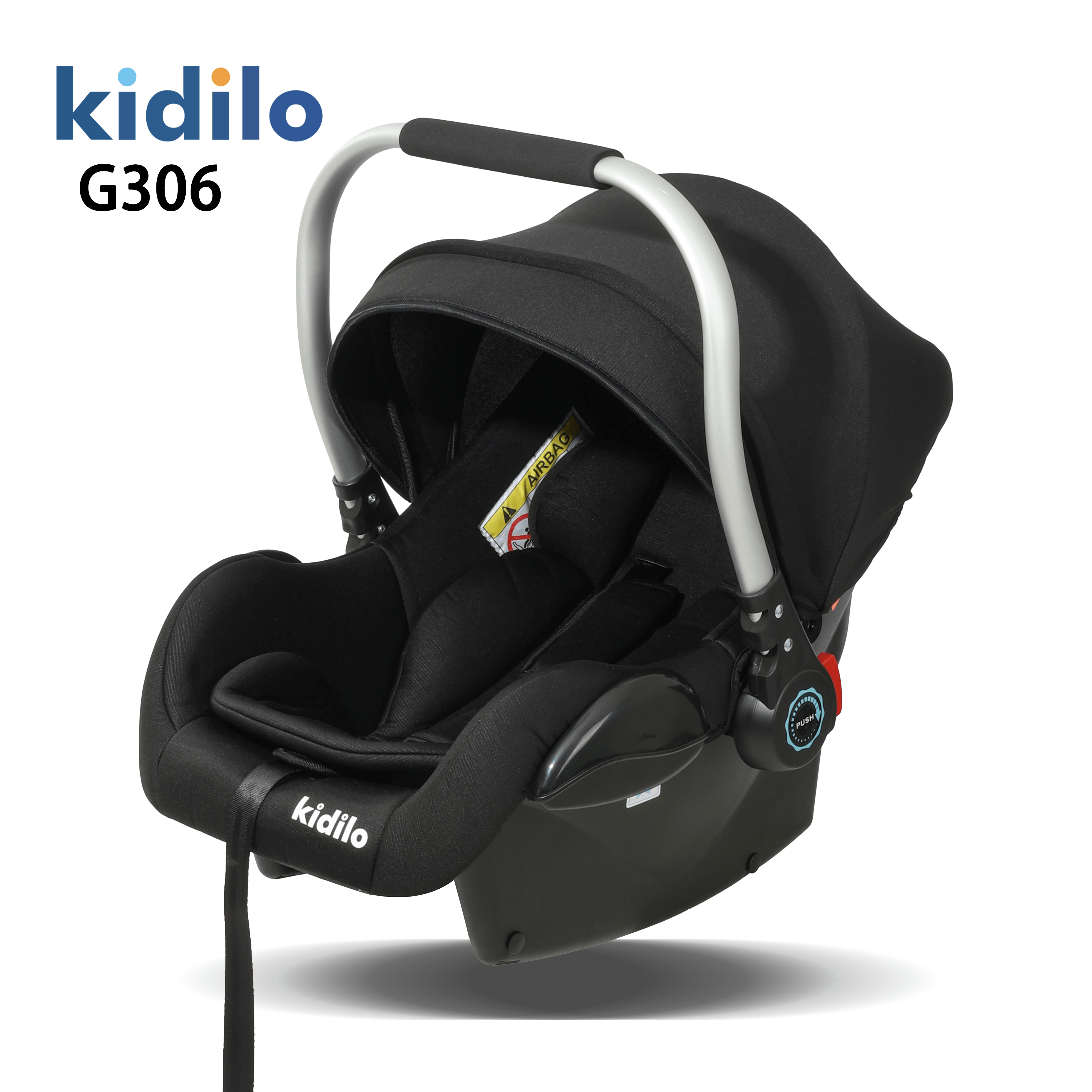 Kidilo G306 Baby Infant Car Seat Safe Travel Carrier Portable Newborn Rocker Pram Multi Color