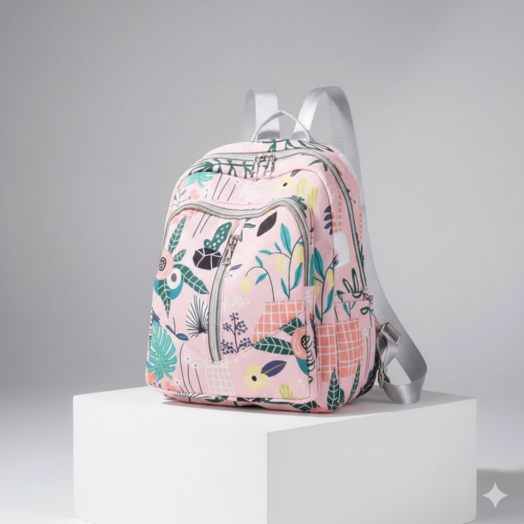 Sunshine Multicolor Floral Waterproof Baby Diaper Backpack