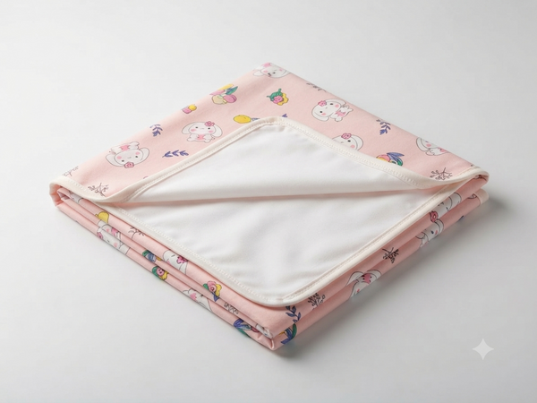 Waterproof Baby Dry Sheet Reusable Bed Protector Mat Soft Breathable Material For Peaceful Sleep