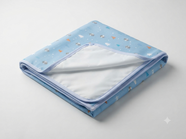 Waterproof Baby Dry Sheet Reusable Bed Protector Mat Soft Breathable Material For Peaceful Sleep