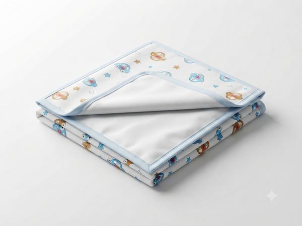Waterproof Baby Dry Sheet Reusable Bed Protector Mat Soft Breathable Material For Peaceful Sleep
