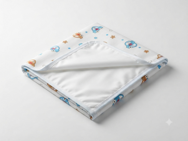 Waterproof Baby Dry Sheet Reusable Bed Protector Mat Soft Breathable Material For Peaceful Sleep