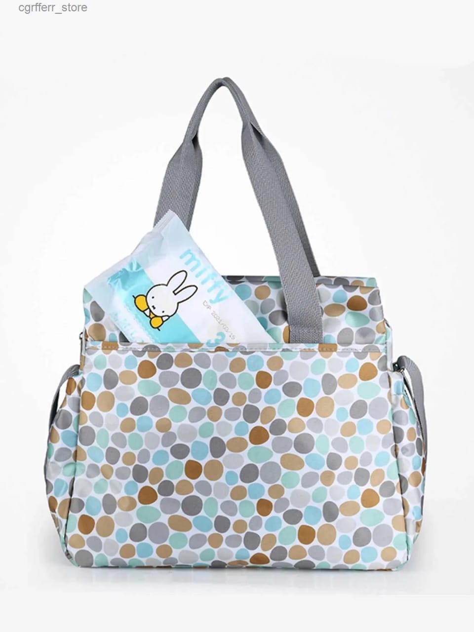 Modern Geometric & Soft Polka Dot Baby Bag – Two Stylish Colour Choices (Copy)
