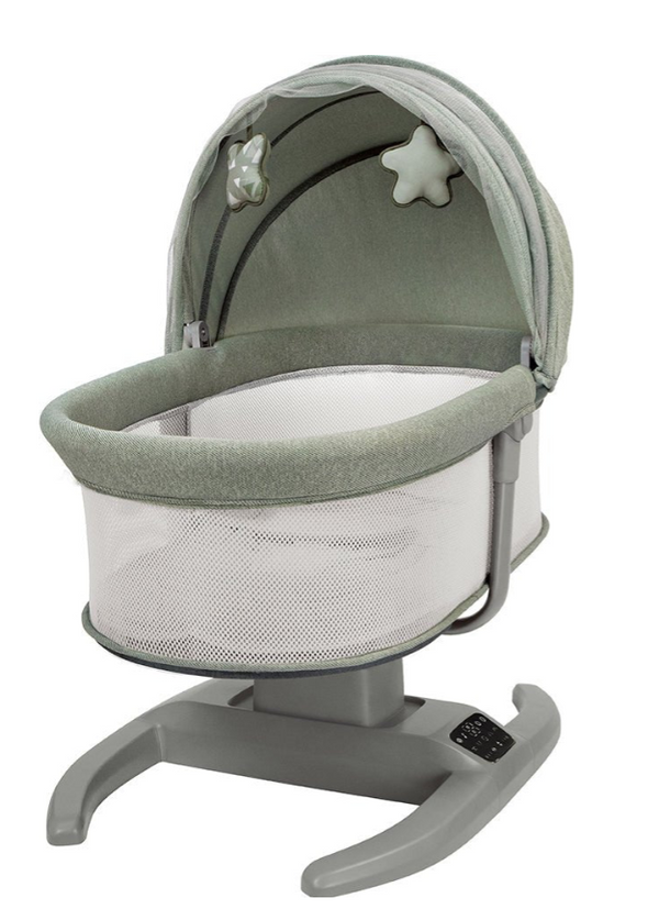 Mastela Swing H multi-motion baby cradle Green Birth to 36M