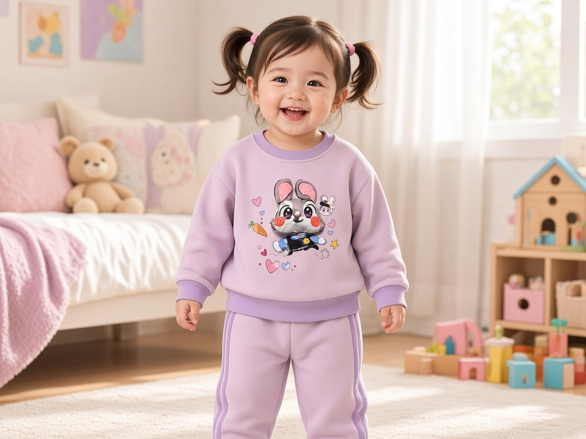 Stylish Kids Two Piece My Little Pony Sweatshirt And Trouser Set