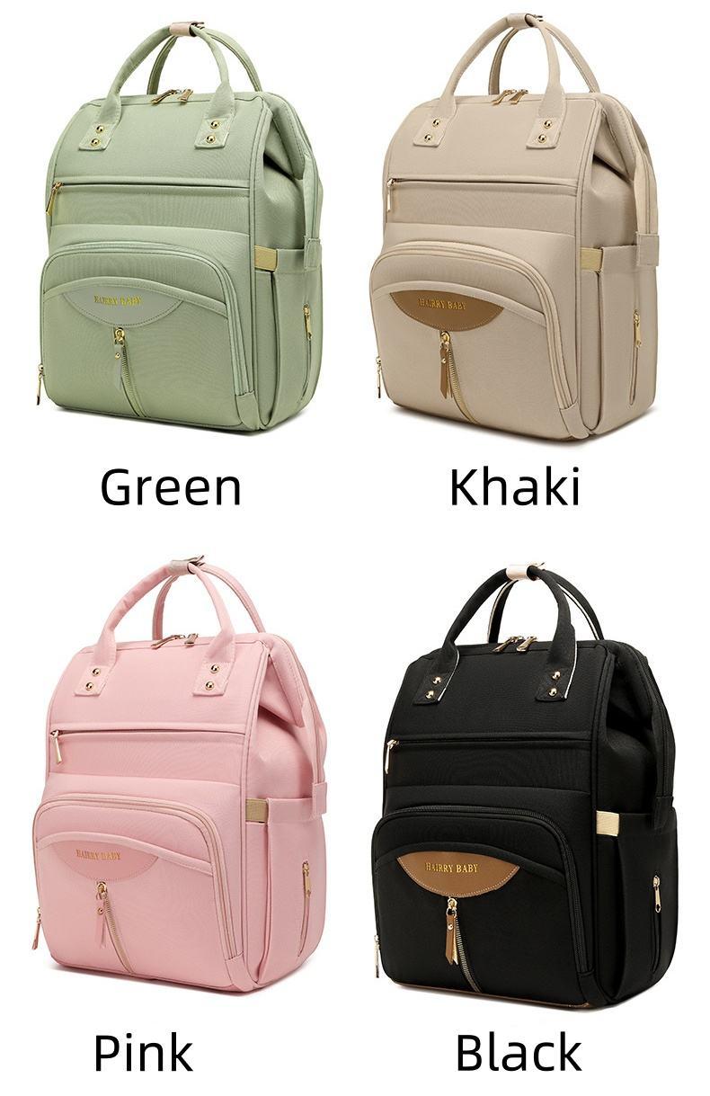 Premium Multi-Functional Mommy Diaper Bag – Large Capacity, Waterproof, Travel Friendly (4 Colors)