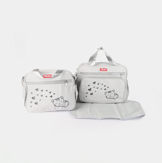 Pack of 2 Premium Mommy Diaper Bags – Spacious, Stylish & Travel Friendly