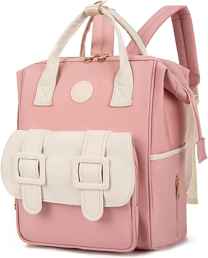 Elegant Mommy Diaper Backpack with Front Flap Pocket – Spacious, Stylish & Durable