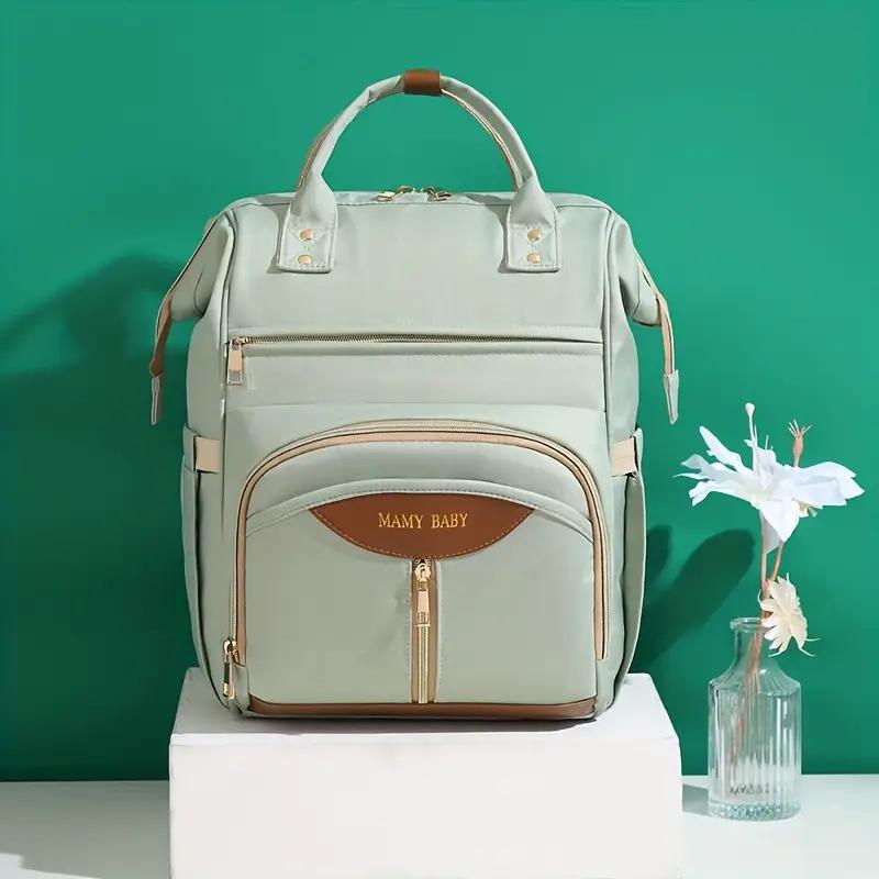 Premium Multi-Functional Mommy Diaper Bag – Large Capacity, Waterproof, Travel Friendly (4 Colors)