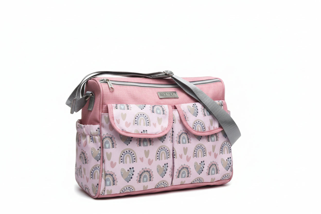 Premium Baby Diaper Bag – Multifunctional, Waterproof & Travel-Friendly for Moms