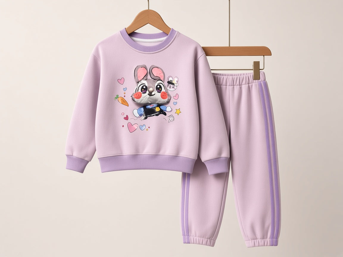 Stylish Kids Two Piece My Little Pony Sweatshirt And Trouser Set