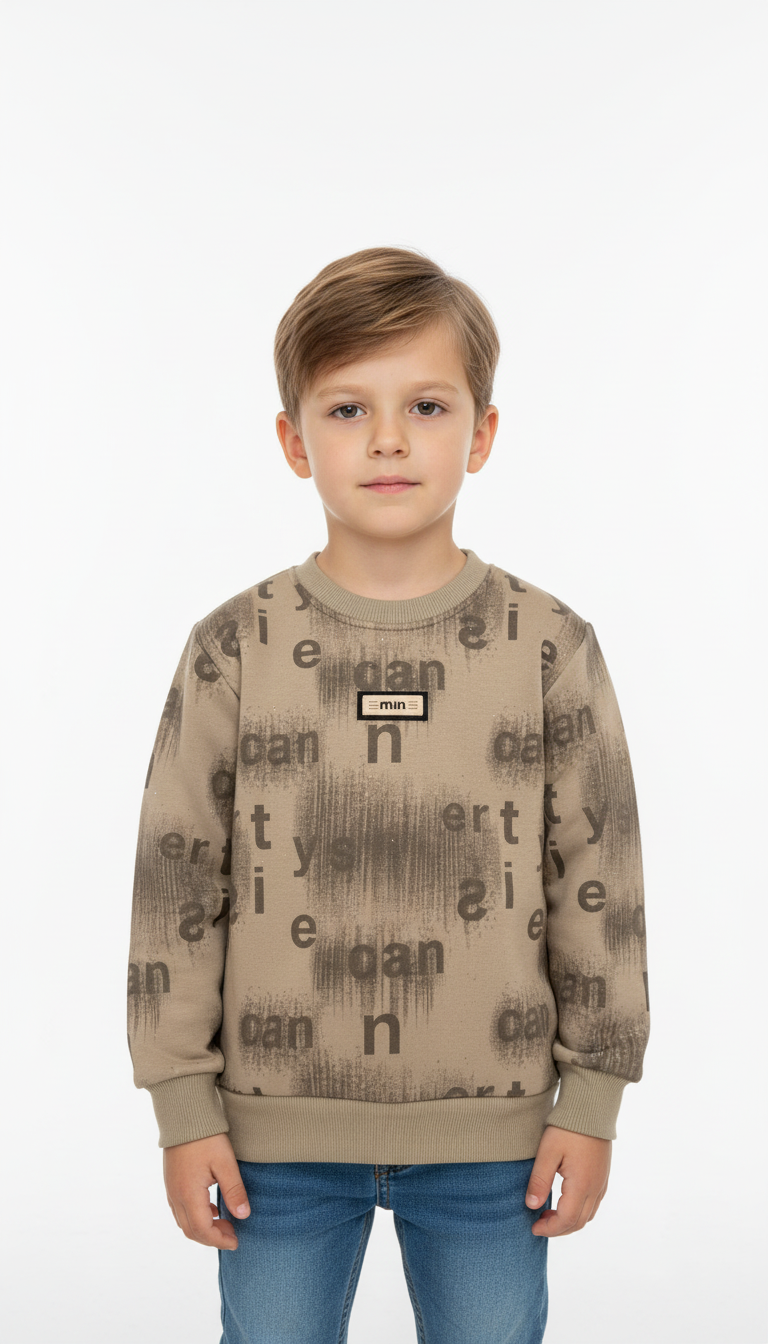 Premium Imported Winter Sweatshirt – Soft Fleece, Stylish Print