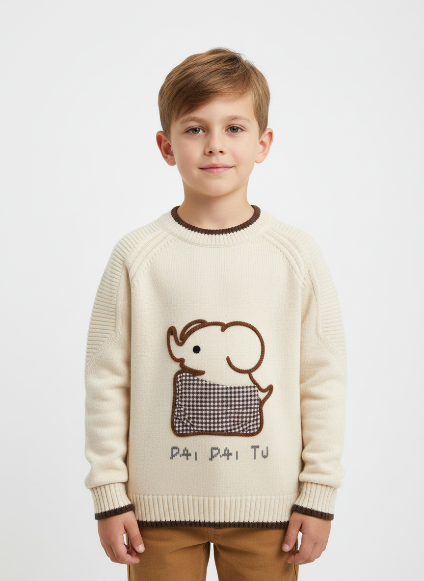 Premium Stuff SweatShirt china import Soft Wool Blend | Sizes 1–4 Years